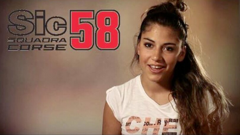 Cecy Masoni con il Team SIC 58