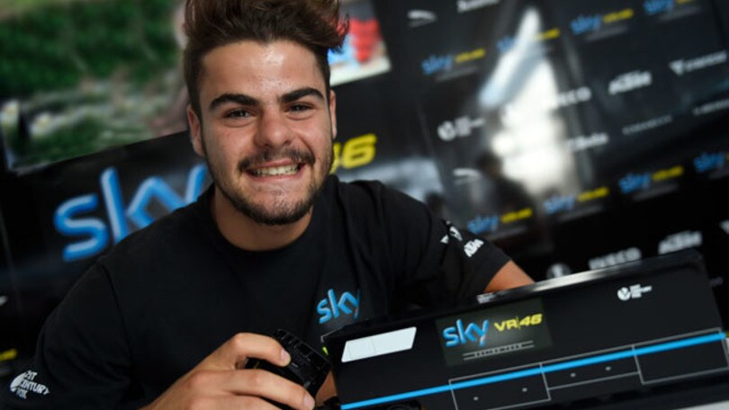 Fenati, compleanno su Sky