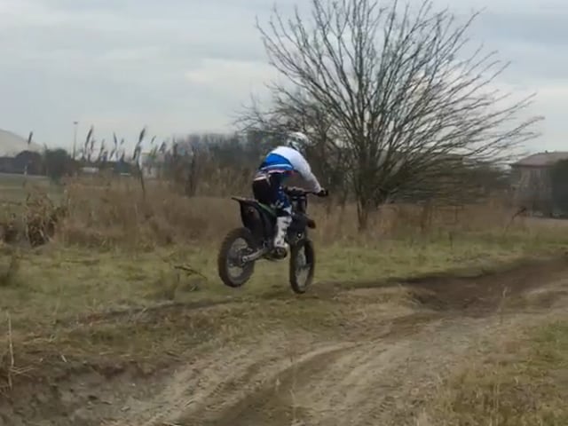 Melandri, passione motocross!