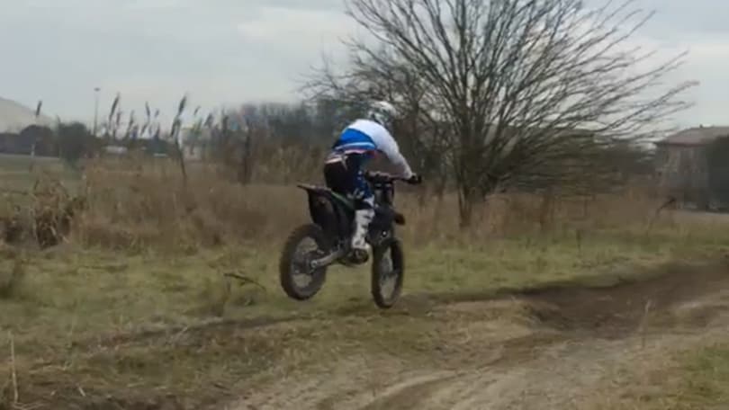 Melandri, passione motocross!