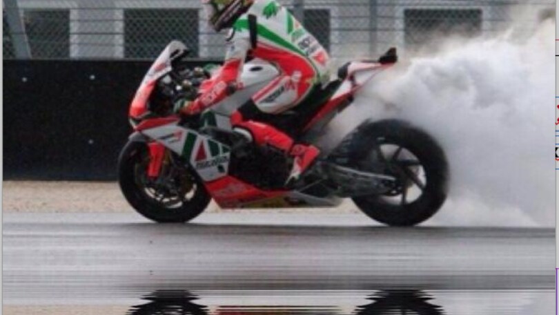 La pioggia ferma Biaggi