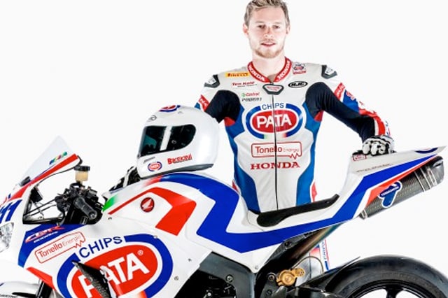 Kyle Smith in Supersport con Pata Honda