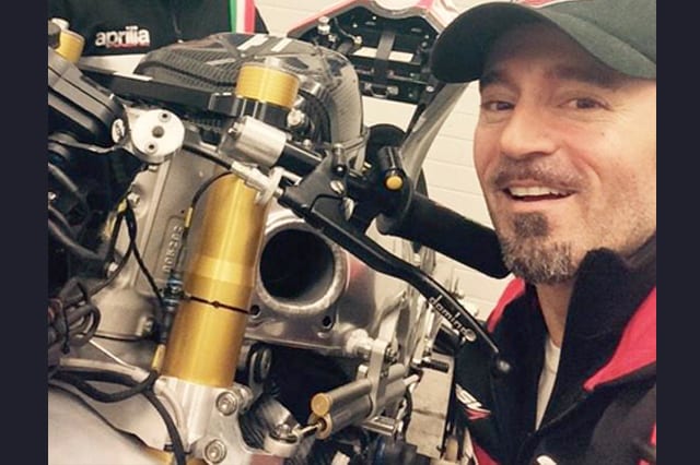 SBK: Biaggi felice sull'Aprilia