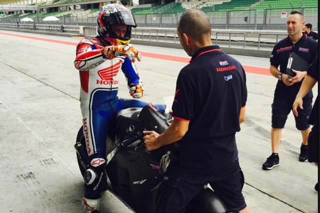 Stoner: Il prossimo test sulla Honda 2016