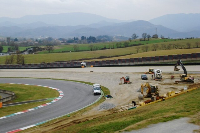 Lavori in corso al Mugello