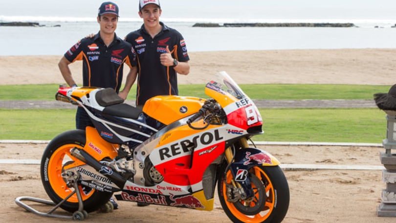 La Honda MotoGP presentata a Bali