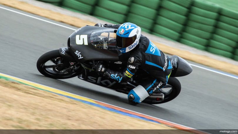 La fotogallery dei test Valencia Moto3