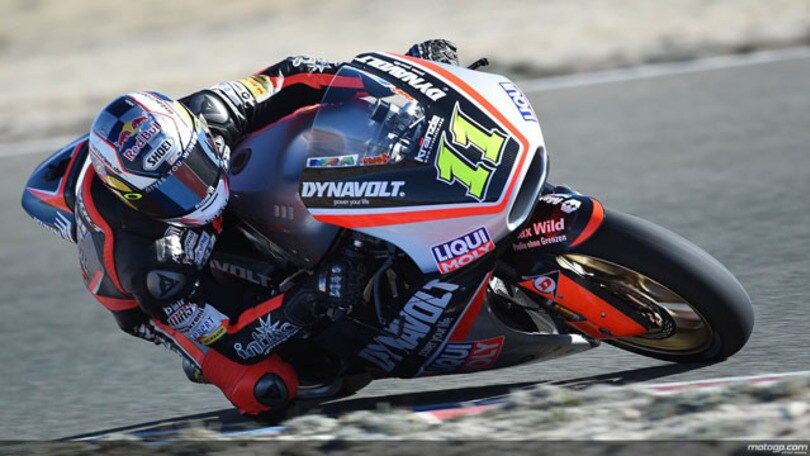 La fotogallery dei test Valencia Moto2