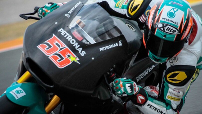 Moto2: Syahrin sul bagnato