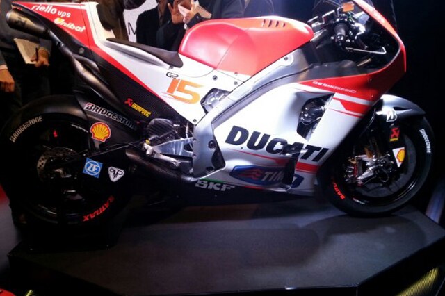 Le prime foto della Ducati GP15