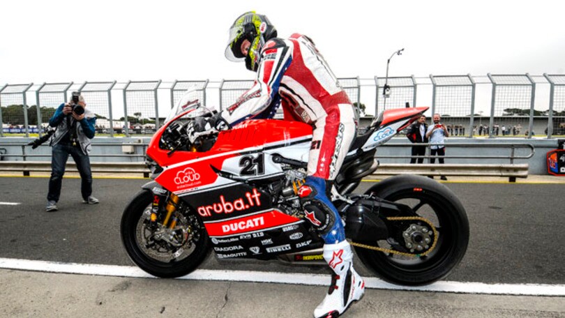 SBK Phillip Island, Bayliss in pista nelle prove