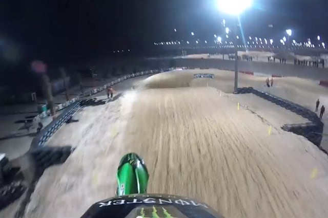 Motocross: on board a Losail!