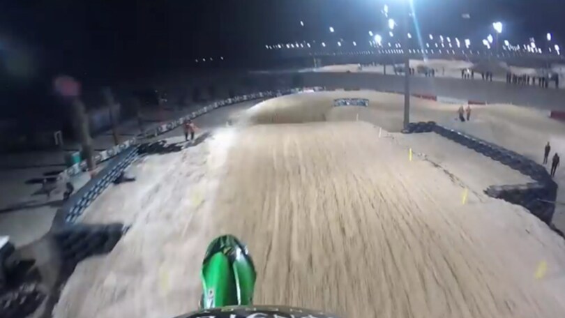 Motocross: on board a Losail!
