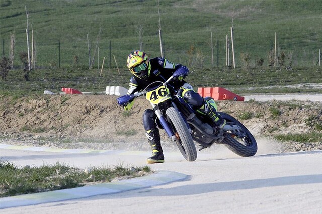 Rossi e quella passione per il dirt-track...