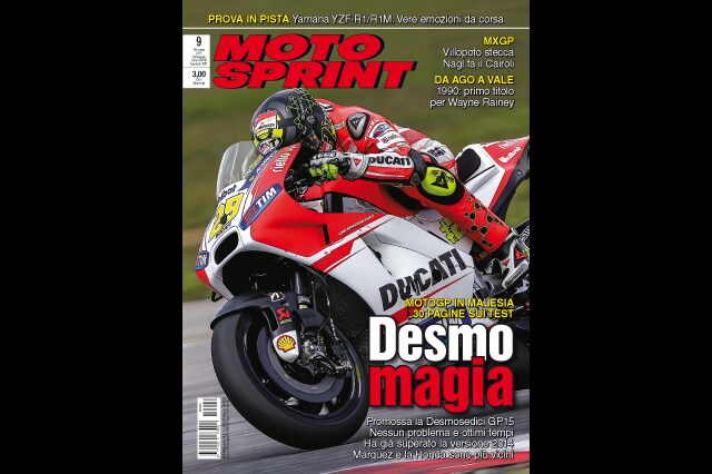 Desmo magia su Motosprint