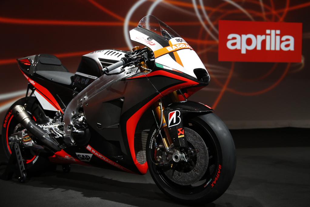 Ecco l'Aprilia MotoGP