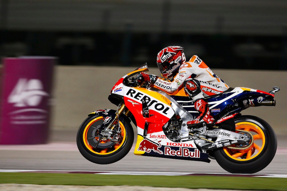 Marquez continua in testa