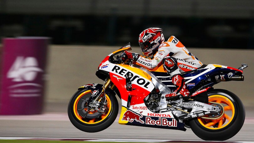 Marquez continua in testa
