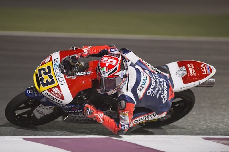 Prima fila per Antonelli in Qatar