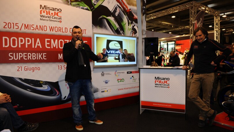 Misano diventa la pista prova dei piloti di Valentino Rossi
