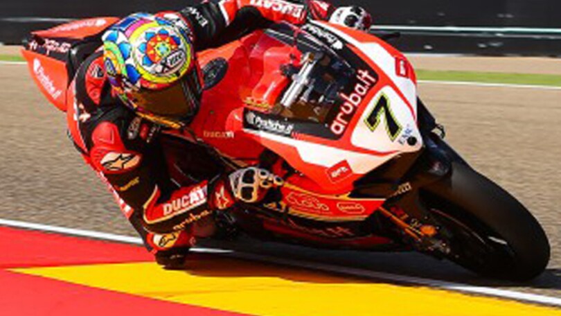 SBK Aragon, Davies primo nelle libere 1