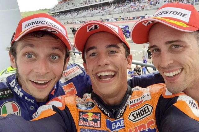 MotoGP: il selfie di Marquez!