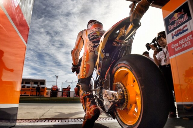 Marquez: "Strategia pneumatici"