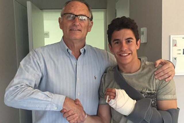 Marquez, il dottore: può correre a Jerez