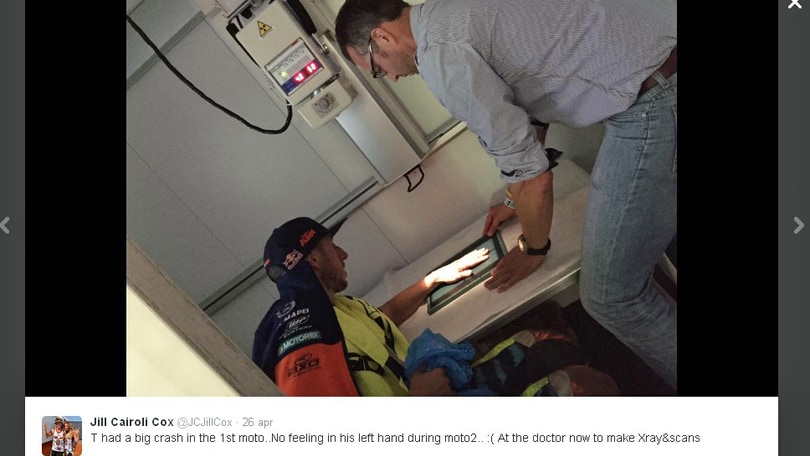 Motocross, Cairoli ha una frattura alla mano