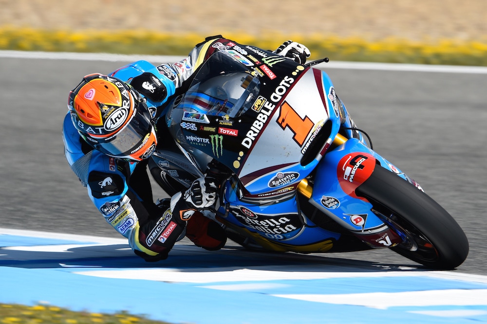 Jerez Moto2, Rabat in pole position