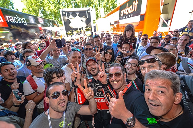SBK Imola, Giugliano: Ero sfinito!
