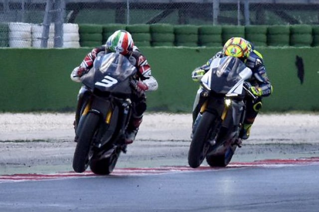 MotoGP: Rossi e Cadalora, che emozione!