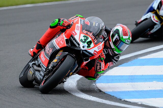 SBK, Giugliano: Problemi di grip
