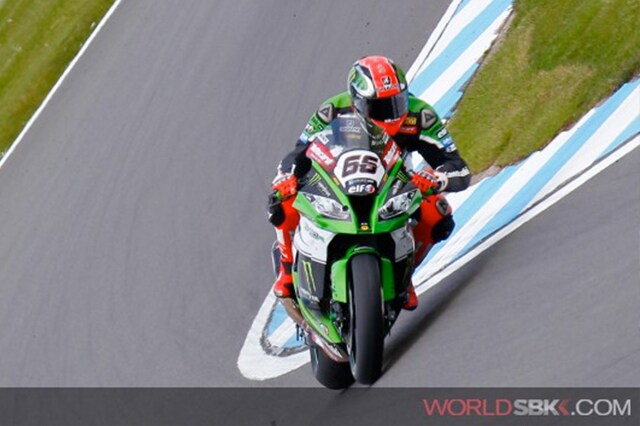 Donington magica per Sykes
