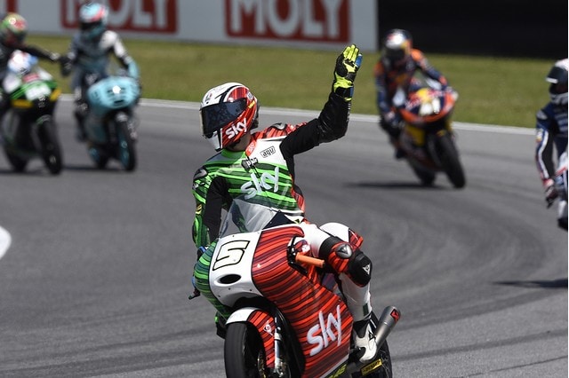 Fenati: "Gomme finite a metà gara"