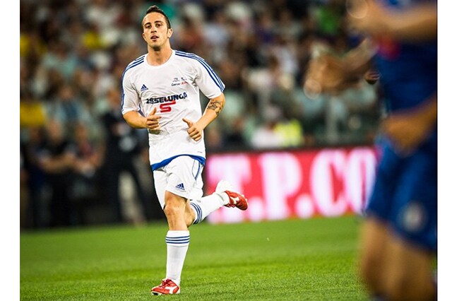 Dovizioso, un gol per la Ricerca