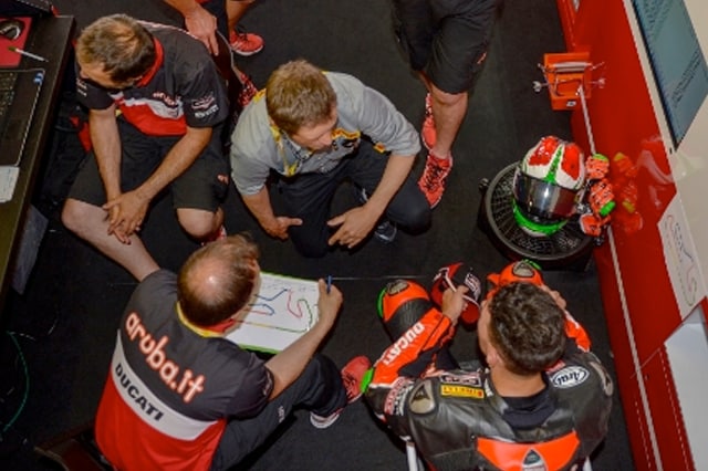 Giugliano: Prove generali per Misano
