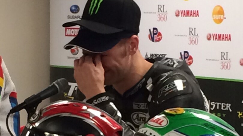 TT 2015, Hutchy vince e si commuove