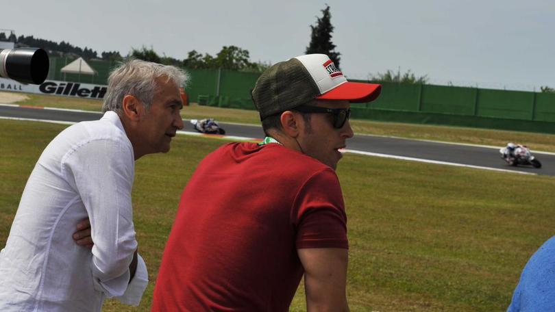 SBK Misano, Dovizioso: Biaggi lotterà per il podio