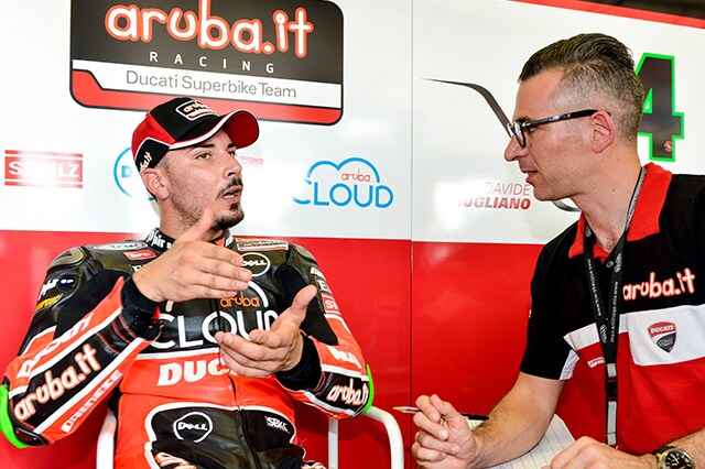 SBK, Giugliano: 'Io e Biaggi, due guerrieri'