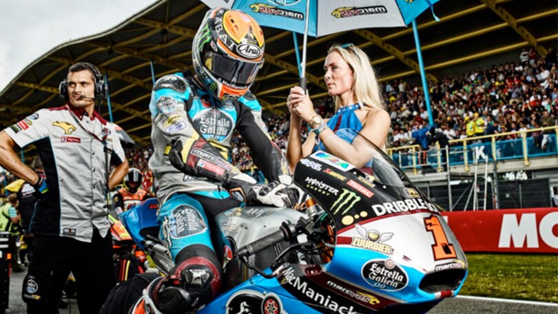 Moto2, Tito Rabat: frattura della clavicola