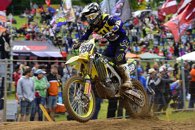 Motocross: Cairoli sfiora il podio a Kegums