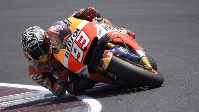 Marquez domina le FP1 di Misano