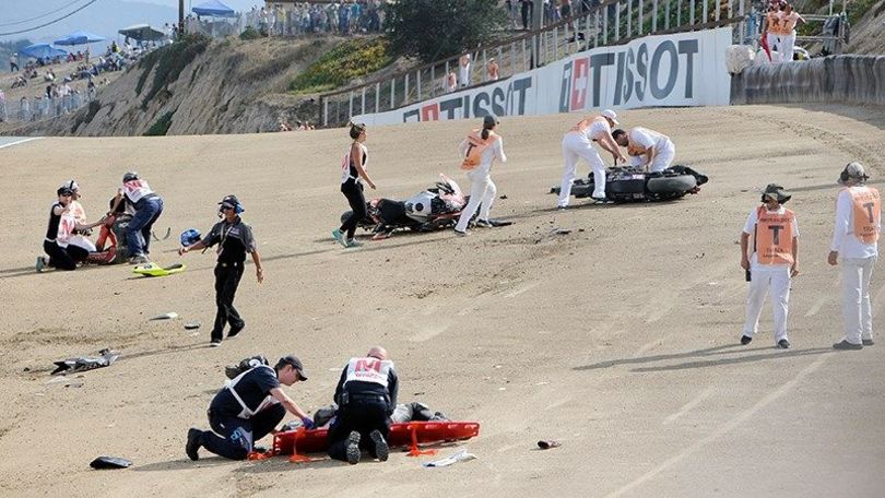 Tragedia a Laguna Seca