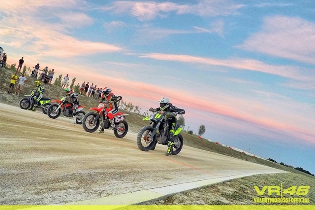 Le vacanze in moto di Valentino Rossi