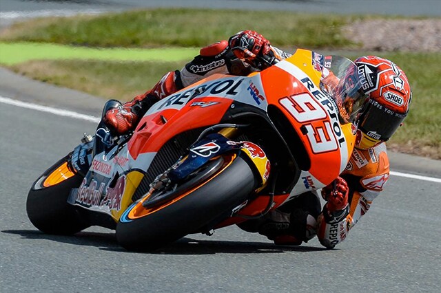 Marquez leader delle FP2 a Brno