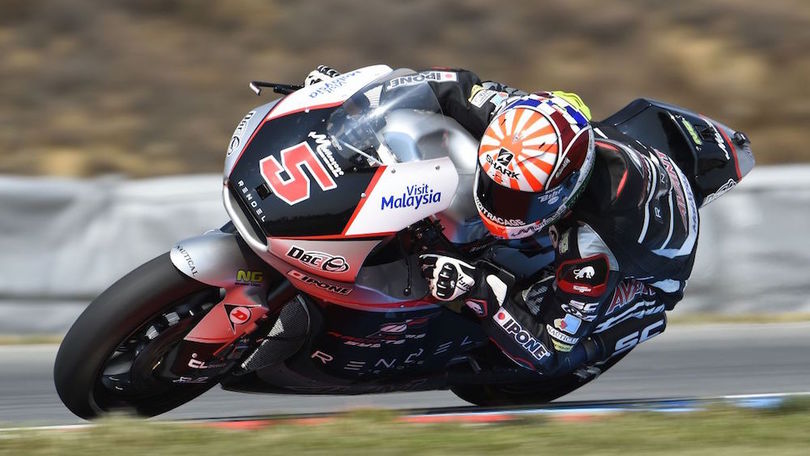 Moto2 Brno, Zarco in pole position