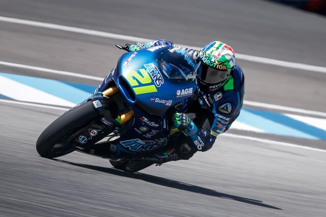Moto2: gamba fratturata per Morbidelli