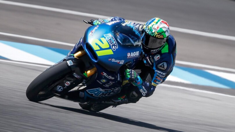 Moto2: gamba fratturata per Morbidelli