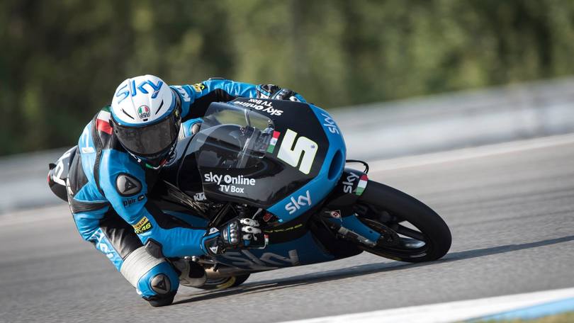 Moto3 Silverstone, Fenati comanda nelle libere del venerdì